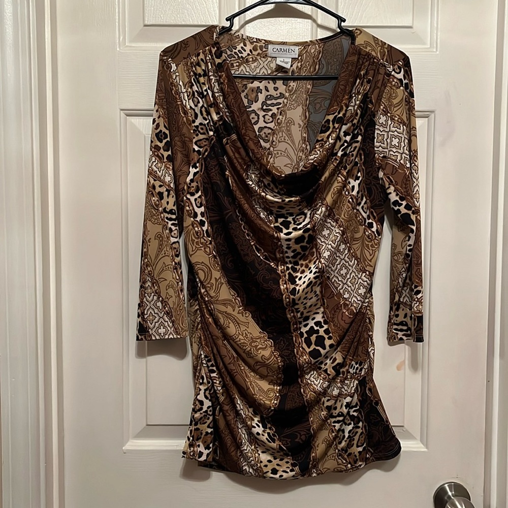 Animal Print Top